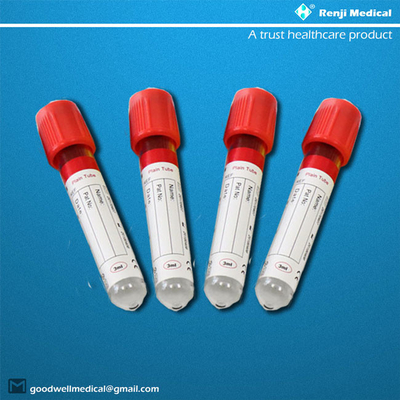 Renji Disposable Vacuum Blood Collection-Buis, Rode het Bloedbuizen van de Gelseparator