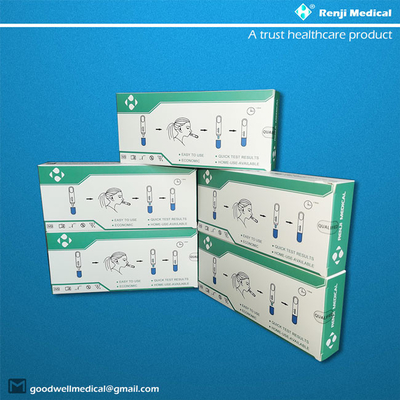 Renji Antigen Rapid Testing Kit, SDS-het Colloïdale Goud van de Antigeentest