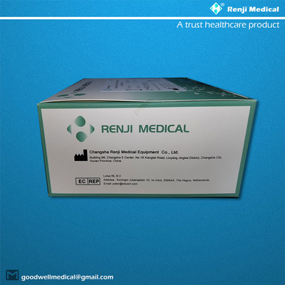 Één Goedkeuring van Stap Snelle COVID 19 Testende Kit Colloidal Gold Ce