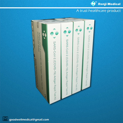 Renji Medical Home Rapid Antigen-Testuitrusting met Neuszwabberiso13485 Certificatie