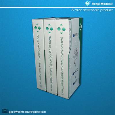 Renji Medical Antigen Rapid Test-Uitrusting, Neussgs van de de Testcassette van Zwabberigm Snelle certificatie