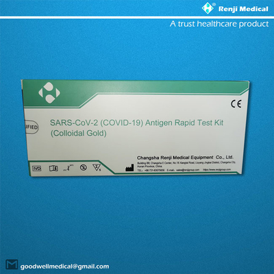 5 reeksen/doos Snelle COVID 19 Testend Kit With Nasopharyngeal Swabs