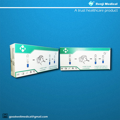 SGS Snelle COVID 19 Testende Uitrusting, SARS-CoV-2 Antigeen Snelle Test Kit Colloidal Gold