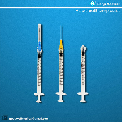 Gesteriliseerde Beschikbare Medische Verbruiksgoederen, Klasse III 1ml-Spuit met Naald