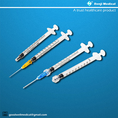 Renji Disposable Medical Consumables, de Spuiten van het de Misstapuiteinde van 1ml pp