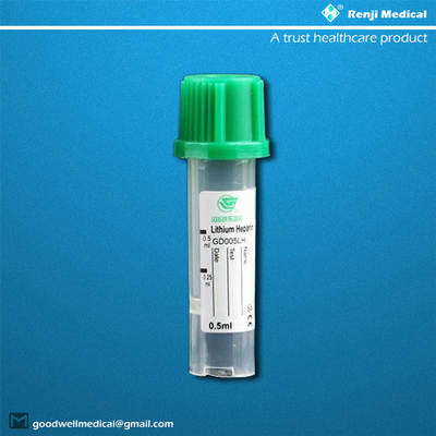Pp-van de Micro- de Buis 0.25ml/0.5ml Bloedinzameling voor pasgeboren babys