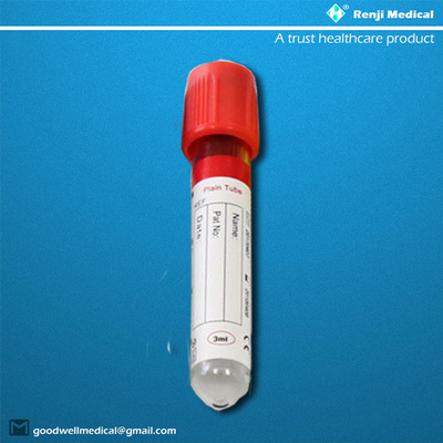 Renji Disposable Vacuum Blood Collection-Buis, Rode het Bloedbuizen van de Gelseparator