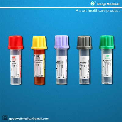 15×46mm de Pediatrische Sterilisatie van het de Buizenethyleenoxide van de Bloedinzameling