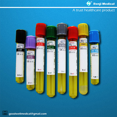Renji Disposable Vacuum Blood Collection-Buis, 3min-GlucoseReageerbuis