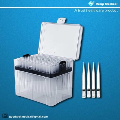 Certificatie van Ce van Renji Sterile Pipette Tips Polypropylene de Materiële