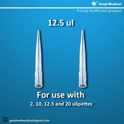 Certificatie van Ce van Renji Sterile Pipette Tips Polypropylene de Materiële