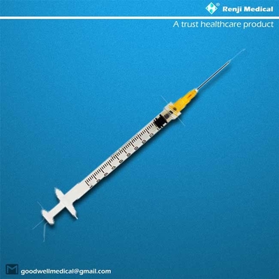 Gesteriliseerde Beschikbare Medische Verbruiksgoederen, Klasse III 1ml-Spuit met Naald