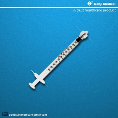 Gesteriliseerde Beschikbare Medische Verbruiksgoederen, Klasse III 1ml-Spuit met Naald