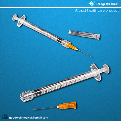 Renji Disposable Medical Consumables, de Spuiten van het de Misstapuiteinde van 1ml pp
